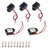 tatoko Mini Buzzers with Leads - Mechanical Buzzer 6V 400Hz Morse Code Mechanical Electronic Components 5PCS