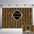Mocsicka Black and Gold Birthday Backdrop Step and Repeat Birthday Photo Booth Backdrops 7x5ft Gold Glitter Happy Birthday Vinyl Background Birthday Party Decorations Supplies