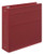 Heavy-Duty Medical Chart Binder, 3-Ring - Side Opening (Red, 3 Inch)