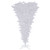 Vickerman 55' Unlit White Upside Down Artificial Christmas Tree