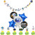 Outer Space Party Supplies Solar System Decoration Ouer Space Party Banner Space Party Balloon and Cupcake Topper for Outer Space Birthday Party