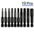 COMOWARE Allen Wrench Drill Bit Set - Hex Bits Set, Magnetic Tips, Quick Release, 10 Pack