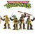 Vitadan Ninja Turtles 4 PCS Set - Teenage Mutant Ninja Turtles Action Figure - TMNT Action Figures - Ninja Turtles Toy Set - Ninja Turtles Action Figures Mutant Teenage Set
