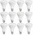 TCP 65 Watt LED BR30, 12 Pack, Soft White (2700K), Non-Dimmable Flood Light Bulbs