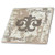 3dRose Gray Fleur De Lis on a Grunge Background-Ceramic Tile, 6" (ct_78558_2)