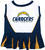 Pets First SDC-4007-SM NFL Los Angeles Chargers Cheerleader Dress For Dogs & Cats, Small, NFL Team Color