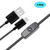 VEGET Raspberry Pi Type C USB Cable with ON/Off Power Switch,Raspberry Pi 4 B Power Supply Cord Pi Power Switch Cable 5V 3A-for Raspberry Pi & Arduino and Other Devices?3-Pack?
