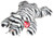 TY Beanie Buddy - WHITE TIGER the Tiger (Blizzard)