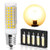 Ceramic E17 LED Bulb for Microwave Oven Appliance, 80W Halogen Bulb Equivalent, Warm White 3000K, Pack of 5