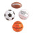 Fun Express Mini Assorted Inflatable Sports Balls - 12 Pieces
