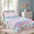 MarCielo Bed Sheets for Kids Twin Sheets for Kids Girls Boys Teens Children Sheets Soft Fitted Flat Printed Sheet Pillowcase Kids Bedding Bunk Beds Set Bird Garden A73 (Full)