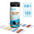Beterwater Pool Test Strips, 100 Strips Swimming Pool Spa Test Strip 6-Way Test for Total Chlorine, Free Chlorine/Bromine, pH, Total Alkalinity, Cyanuric Acid, Total Hardness