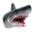 Shark Hand Puppet Toys, Zerospace Shark Puppets Role Play Toy for Kids, Soft Rubber Realistic Shark Head 7 inch