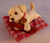 Hallmark Keepsake #14 2004 Puppy Love Ornament,Yellow