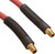 Amflo 552-50AE Red 300 PSI Rubber Air Hose 3/8' x 50' With 1/4' MNPT End Fittings