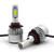 9006 LED Headlight Bulbs Headlamp Bulbs COB Chip 72W 8000 Lumens 6500K Car Headlight Conversion Kit Low Beam Headlamp HB4 Xenon White Extremely Bright Fog Driving Light 2 Years Warranty - 2 Pack