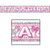 Metallic It's A Girl Fringe Banner Party Accessory (1 count) (1/Pkg)