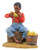 YTC Summit Shucking Corn Figurine (6874)