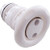 Waterway 210-6520 Text .5-Scallop Poly Jet Internal Pulsator, White