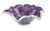 Julia Knight Lily Bowl, 4-Inch, Amethyst, Purple