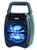 NAXA Electronics NAS-3095 Blue Portable Bluetooth Speaker with LED Lighting Effects, Blue
