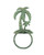 The Bridge Collection Decorative Cast Iron Towel Ring (Palm Trees)