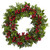 Nearly Natural 4555 24 Berry Boxwood Wreath