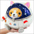Squishable Undercover Corgi in Astronaut (7")