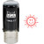 Happy Sun - ExcelMark Round Self-Inking Teacher Stamp - Red Ink