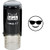 Round Teacher Stamp - Cool Shades Emoji - Black Ink