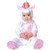 InCharacter Magical Unicorn Baby Infant Costume - Infant ,Pink,Large