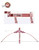 Bundle of 2 Items: Marshmallow Cheetah Shooter with Sling Bow and Mallow