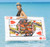 Coconut Float Pool Floats; Queen of Hearts, 5 Ft. Playing Card Pool Raft