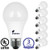 Fluxtronics A19 LED Light Bulbs, 75 Watt ~ 100 Watt Equivalent, 1100 Lumens, 5000K Daylight White, Non Dimmable,11W = 75W Light Bulb, E26 Base LED Bulb, UL Listed, 3 Years Warranty, 6 Pack