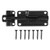 AjustLock 5 Inch Barrel Bolt, Extra Heavy Duty Lock (Zinc Black)