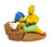 Simpsons Series 5 Valentines Day Homer & Marge Bust-Ups Action Figure
