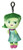 Zoofy International Inside Out-Disgust 8" Plush Zippered Clip Doll