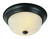 Trans Globe Lighting 13618 ROB Indoor  Browns 13' Flushmount, Rubbed Oil Bronze