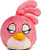 Angry Birds Plush 8-Inch Girl Pink Bird with Sound