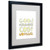 Good Manners II by Megan Romo, Black Frame 16x20-Inch