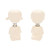Fun Express - DIY Ceramic Bobble Frames - Craft Kits - DYO - Ceramic - Misc DYO - Ceramic - 12 Pieces