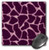 3dRose LLC 8 x 8 x 0.25 Inches Mouse Pad, Giraffe Print, Purple (mp_15372_1)