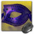 3dRose 8 x 8 x 0.25 Inches Masquerade in Antique Purple Blue Glitter Mouse Pad (mp_7025_1)