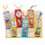 Fun Express 48 ~ Superhero Laminated Bookmarks ~ Size: 2" x 6" ~ New