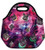 Wrapables A70831c Insulated Neoprene Reusable Lunch Bags, One Size, Hypnotic Cats