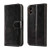 labato iPhone Xs Wallet Case, iPhone X Genuine Leather Folio Flip Case Cover Magnetic Stand Function with Card Holder, Support Wireless Charging,Auto Sleep/Wake Function for Apple iPhone Xs/X Black