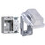 Taymac MKG420CS Bell 1-Gang Horizontal Or Vertical Mount Weatherproof Extra Duty While in Use Cover Kit