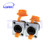 DRRI 2pcs RJ45 Waterproof Connector sockets,Ethernet Connector IP65 Panel Mount (Yellow)