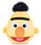 Nici License Pillow Bert Head 24 x 32 cm, Plush