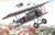 Roden Fokker D.VI Single Seat Biplane Fighter Airplane Model Kit